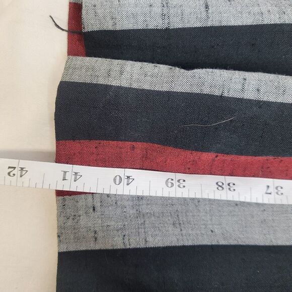 VINTAGE 70s dress striped button up half sleeve S - Picture 8 of 8